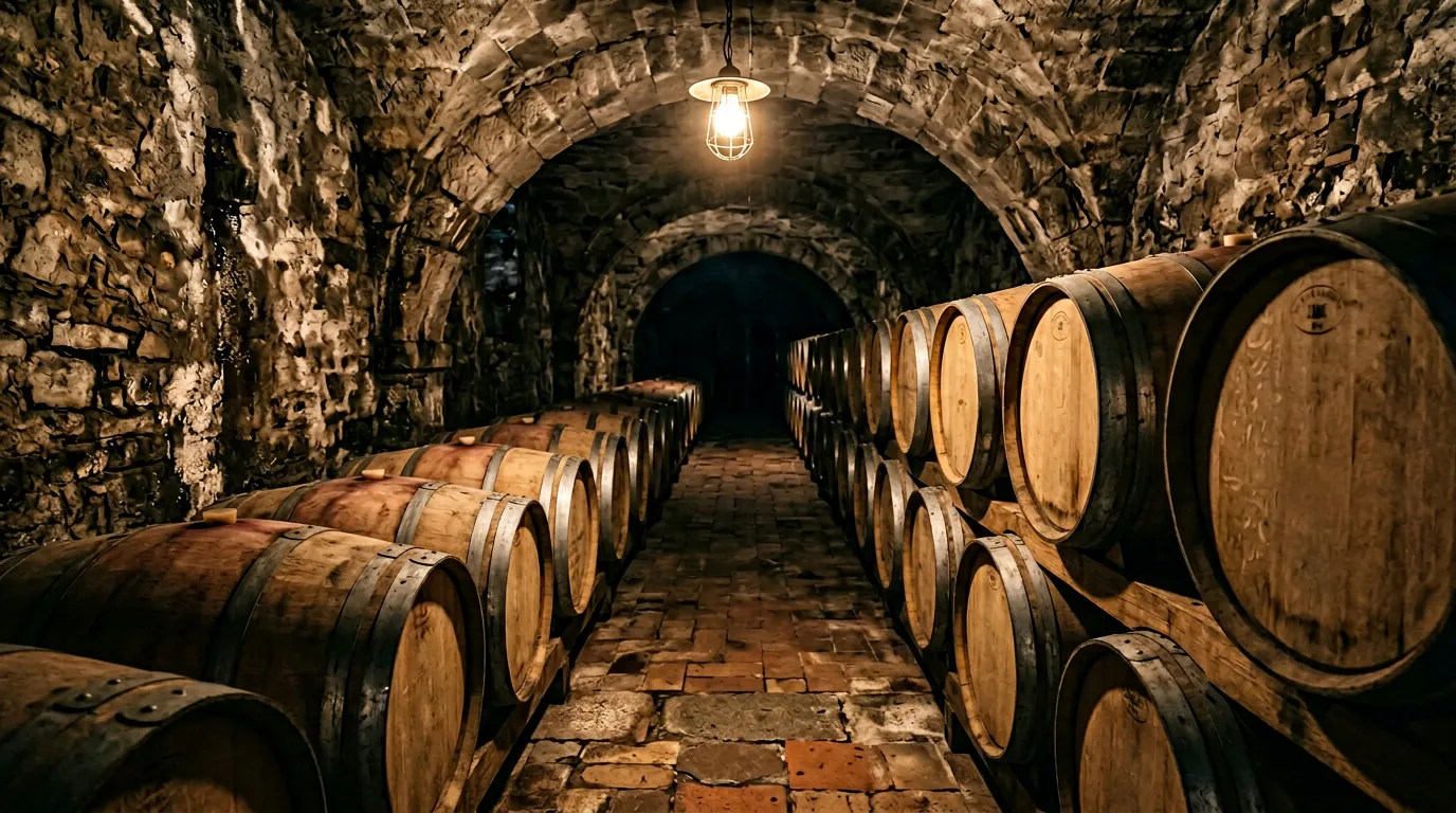 Vigneti del Chianti Classico in autunno con filari di vite e colline toscane sullo sfondo