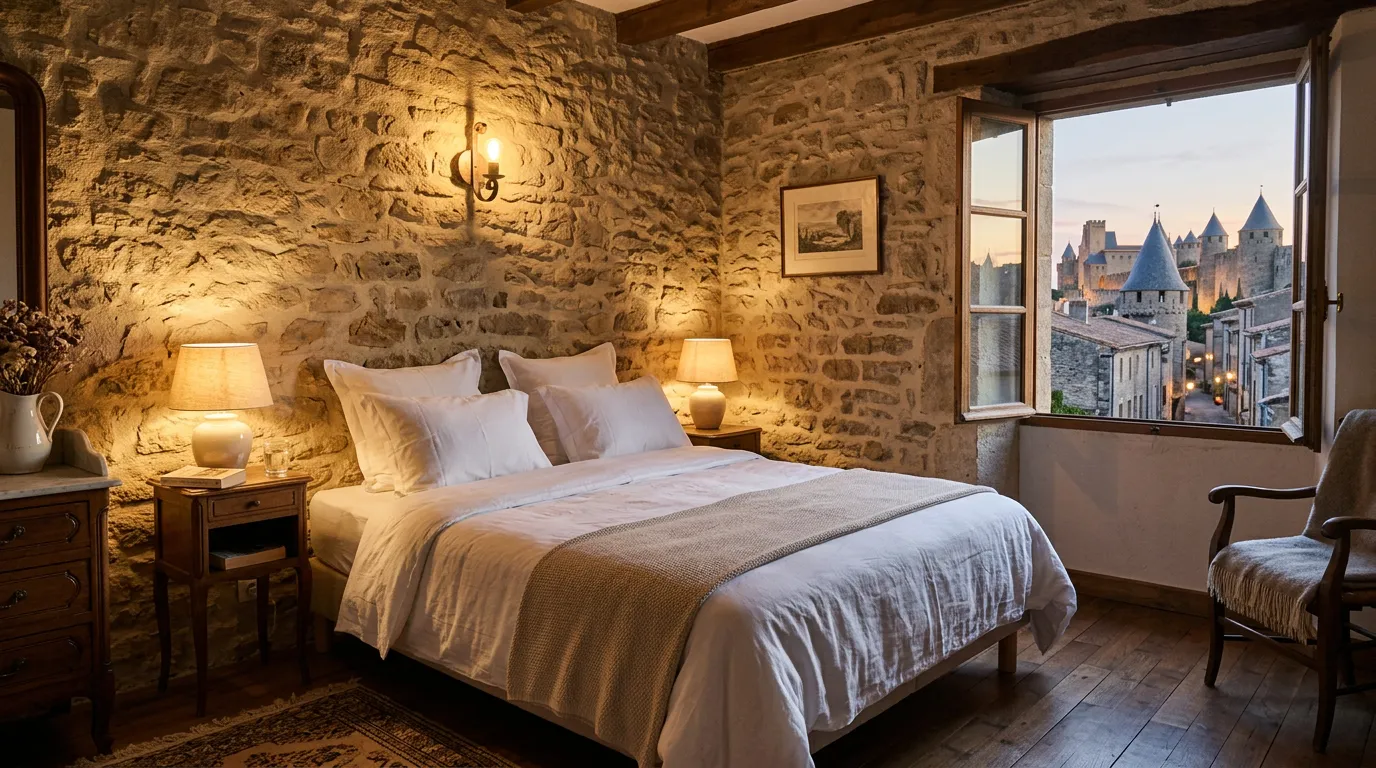 Campagna toscana nei dintorni di San Gimignano con cipressi, vigneti e colline al tramonto