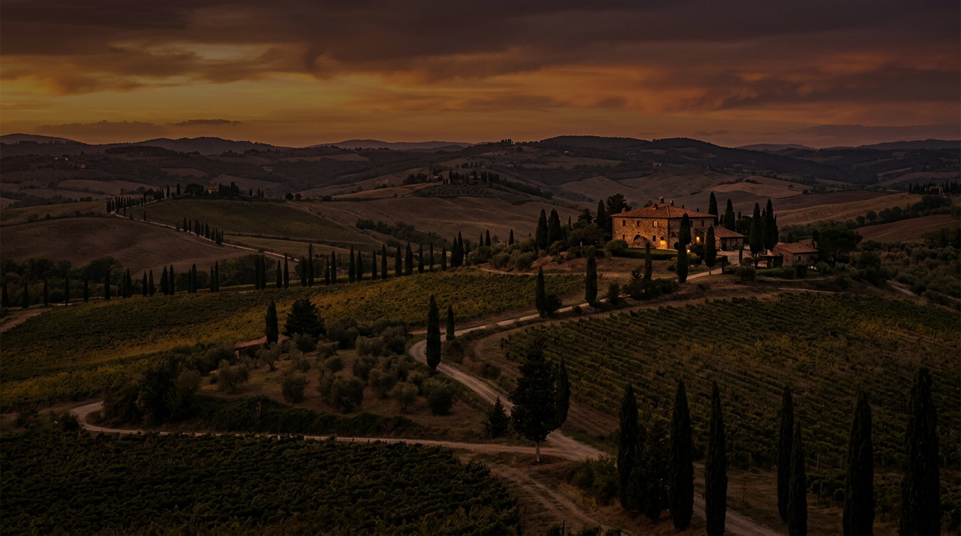 Homelink Tuscany landscape